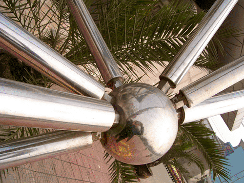 文山不锈钢螺栓球网架