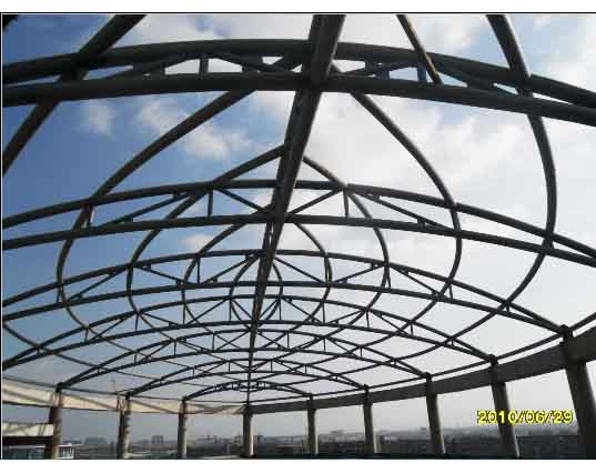 文山中煤朔州宾馆管桁架工程